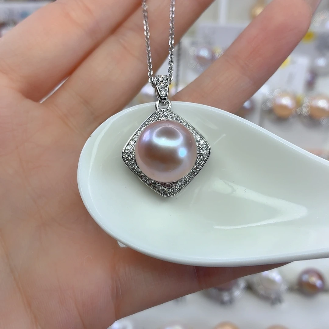 合金淡水珍珠颈饰