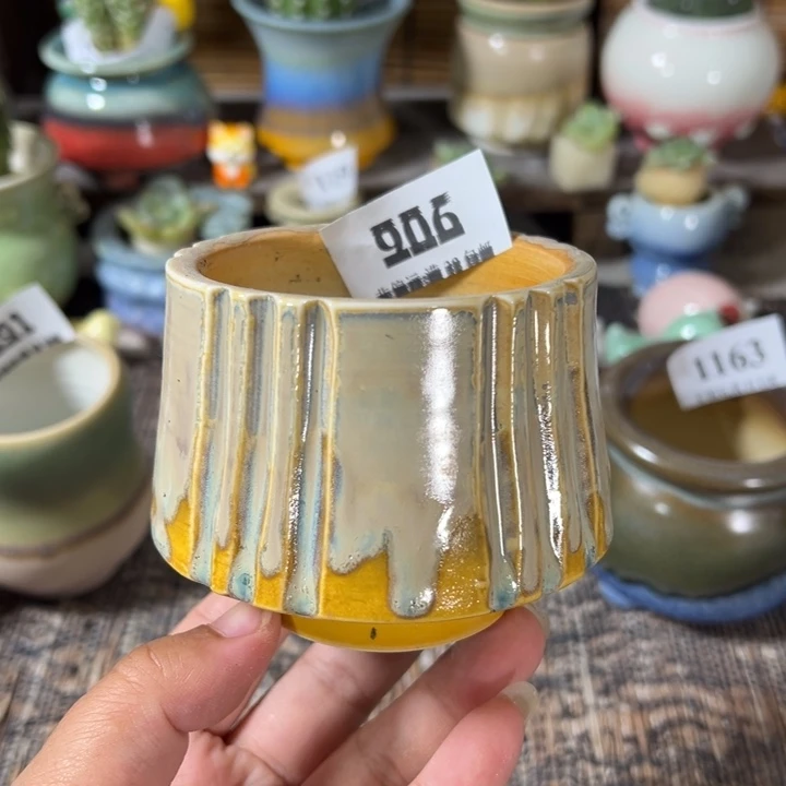 口6 手工花盆满30包邮