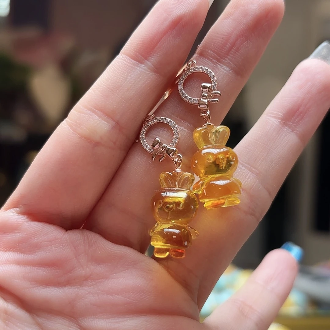 琥珀未镶嵌手镯琥珀