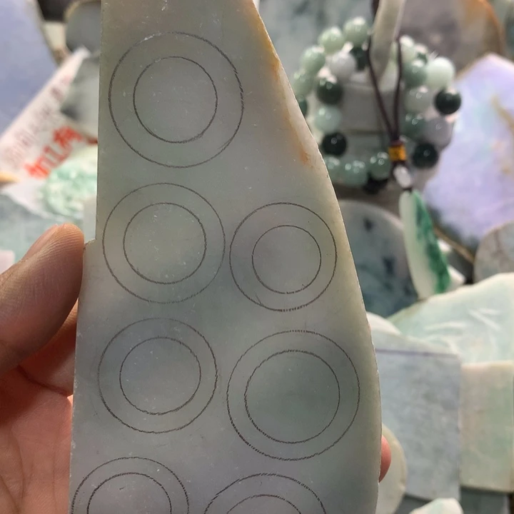 翡翠裸石天然翡翠12号