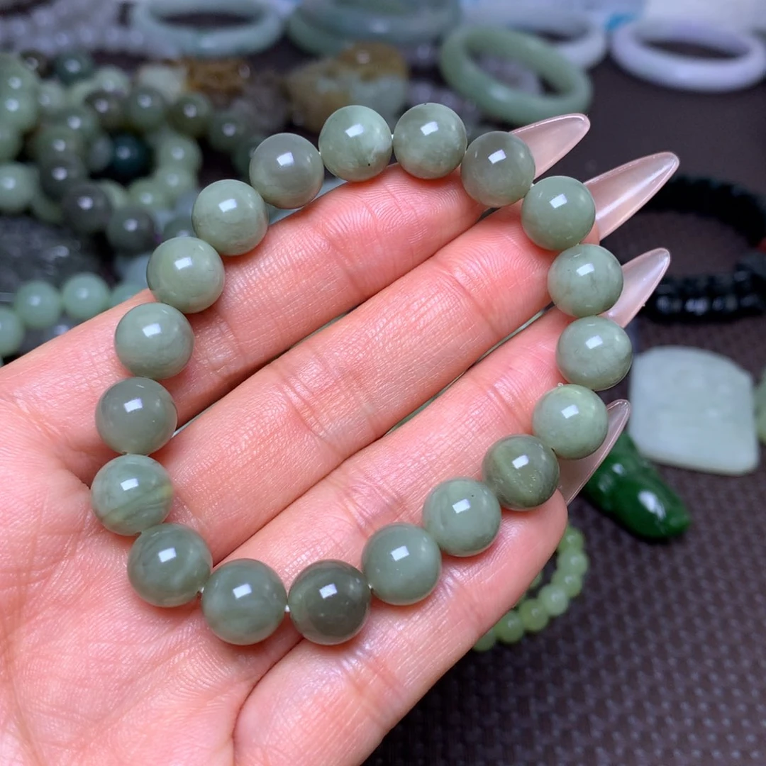 未镶嵌手串和田玉卡10