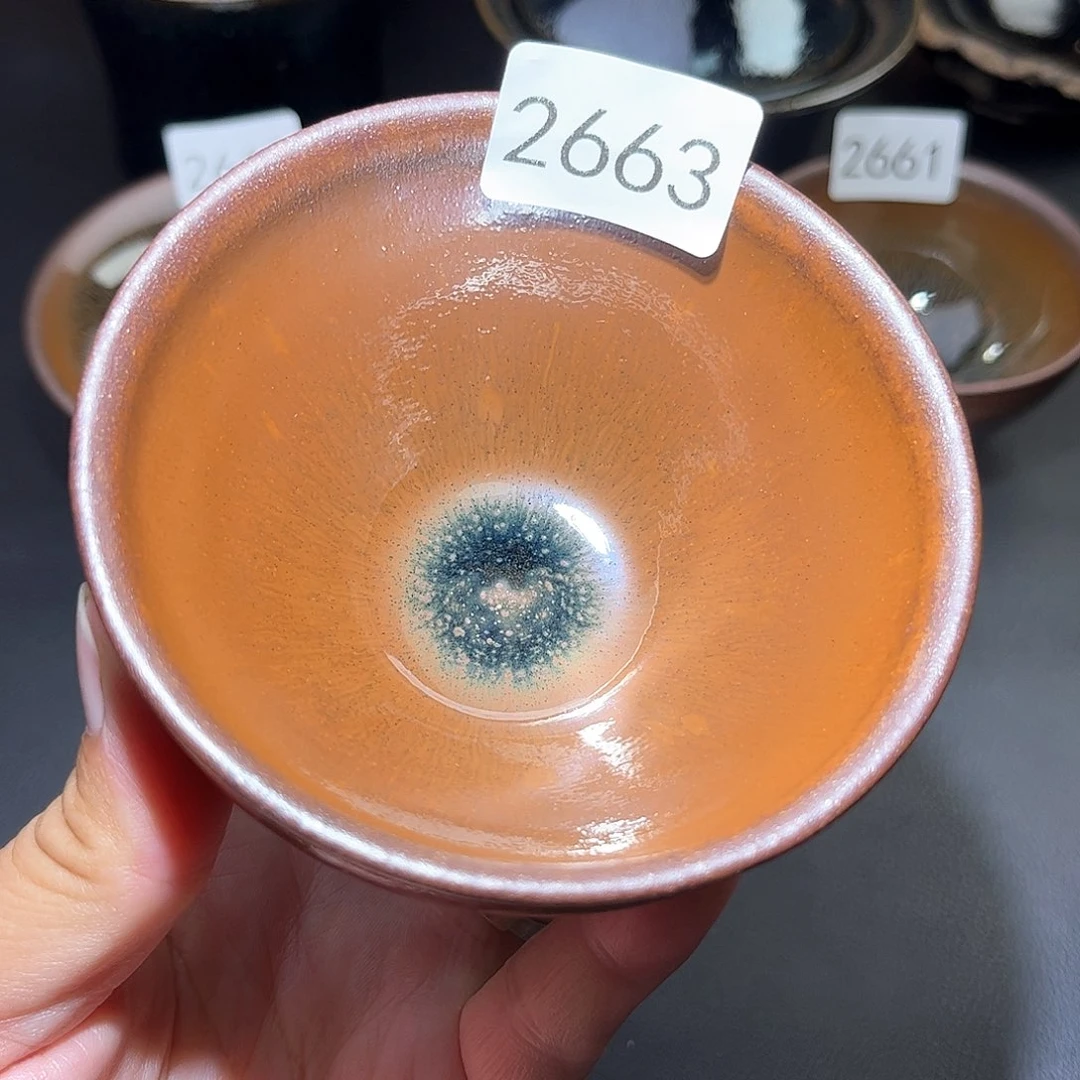茶盏柴烧建盏2663
