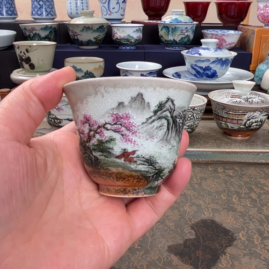 杯子瓷我们回来啦啦啦啦