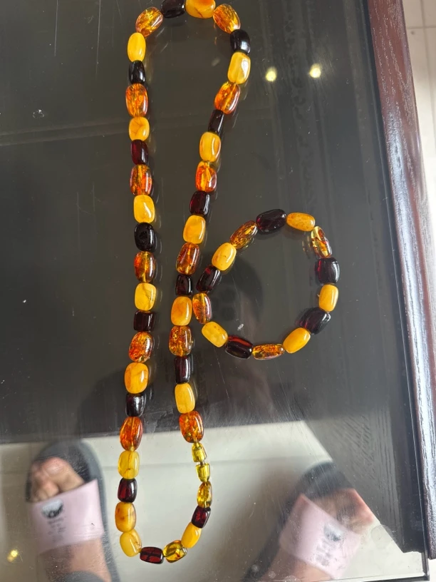 polxa kahriwa 琥珀项链和手链