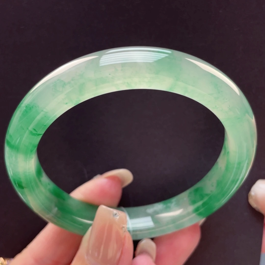 未镶嵌手镯石英质玉56-57