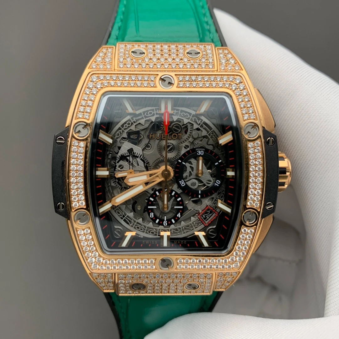 99新 Hublot/宇舶表 灵魂系列/原钻42表径/23年全套/工价43万6
