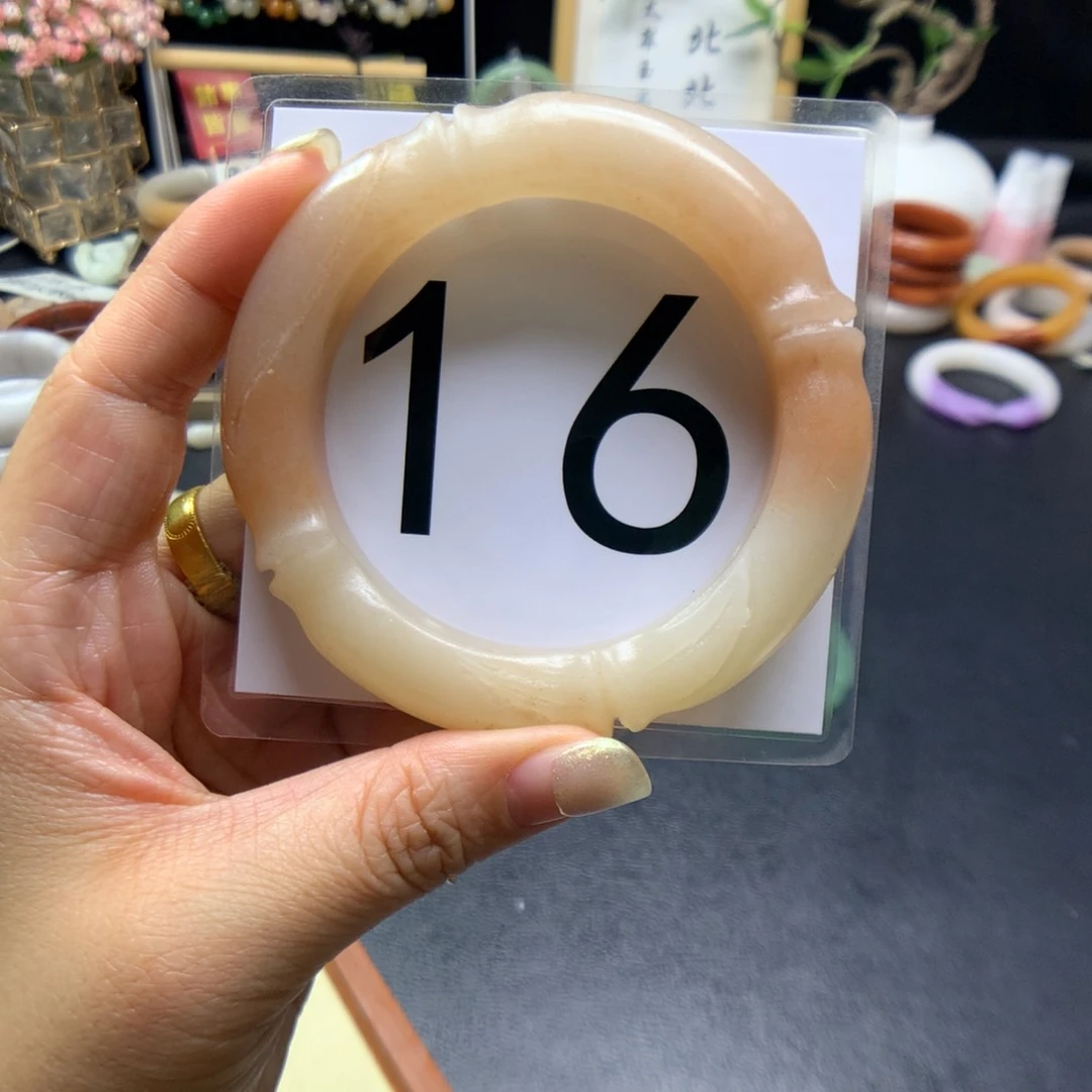 石英质玉手镯未镶嵌心****你