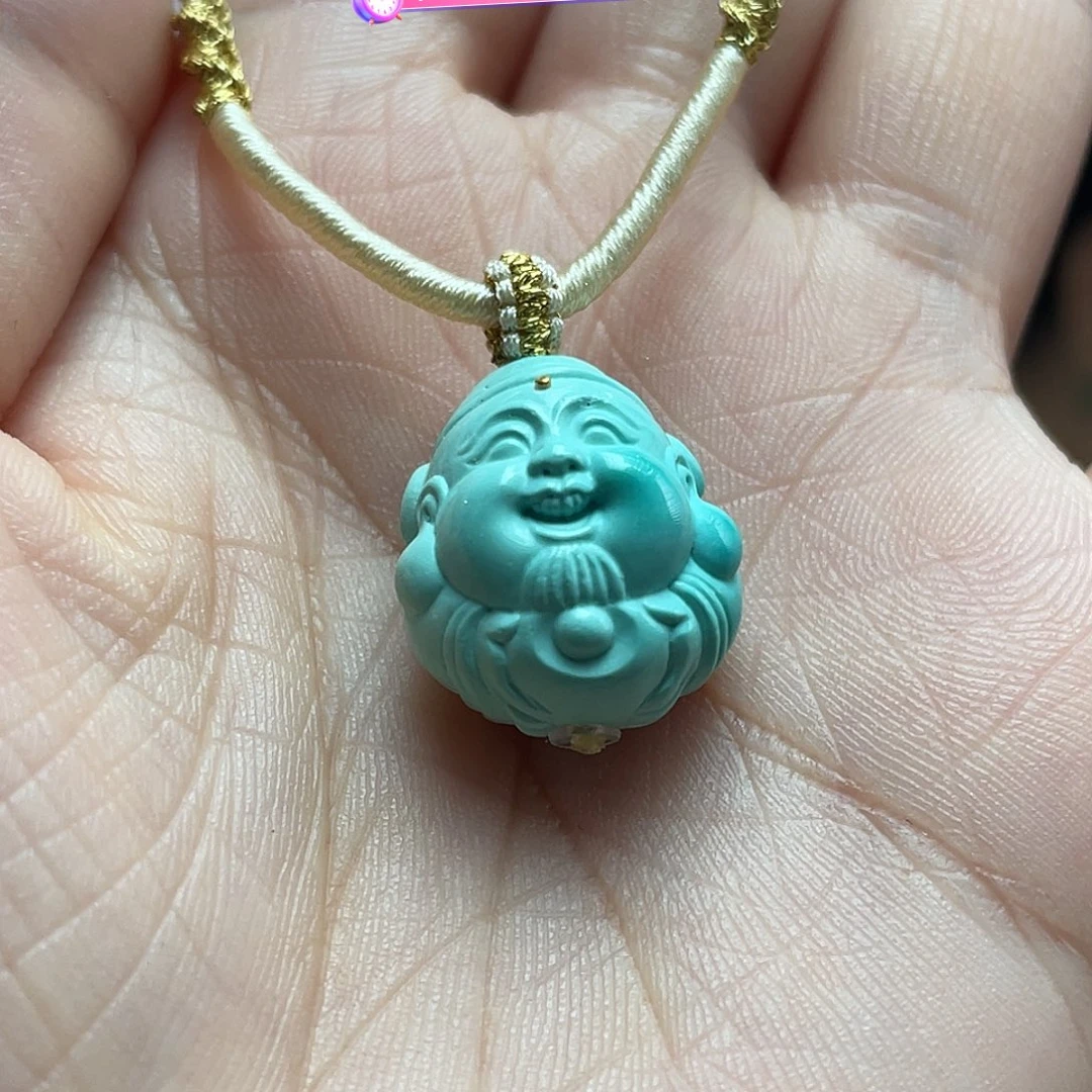 绿松石未镶嵌颈饰