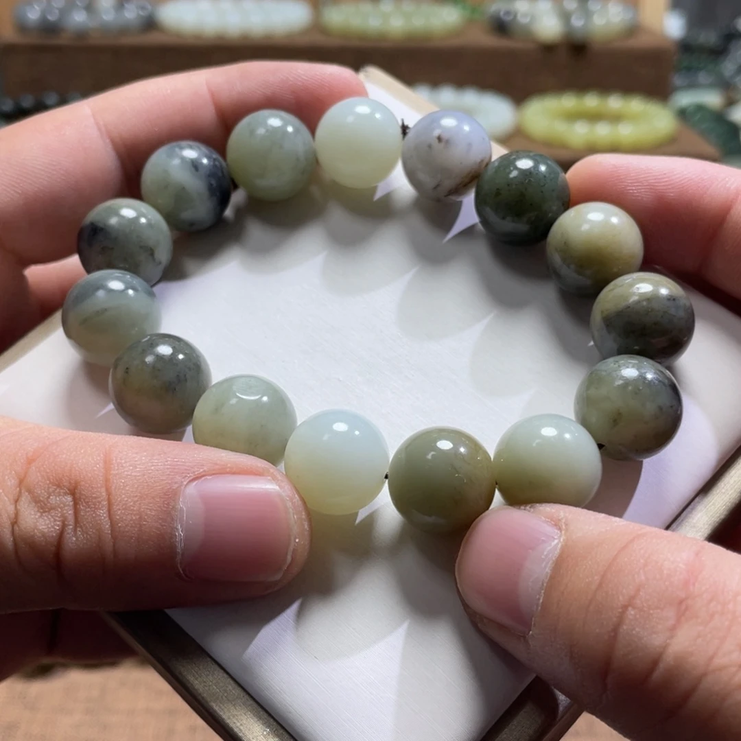 未镶嵌手链和田玉（白玉）