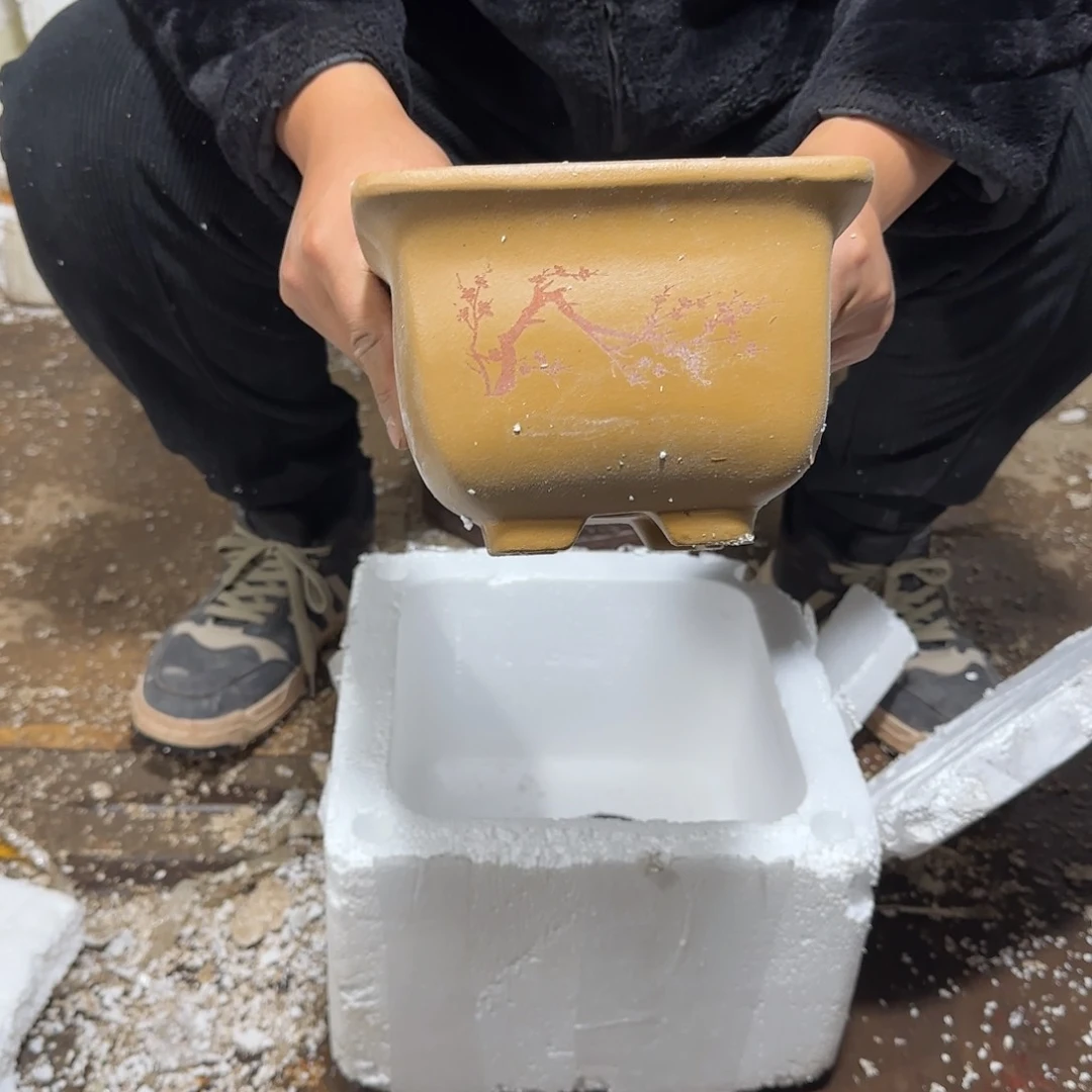 紫砂花盆口径18.13口径