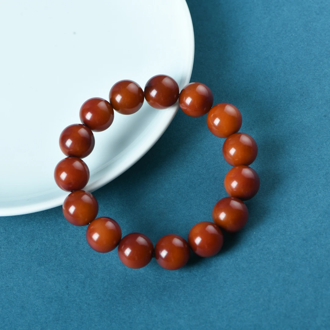 藏红菩提根1.5佛珠手串
