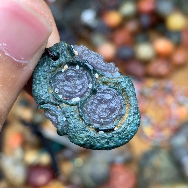 玛瑙/玉髓合金珠宝半成品