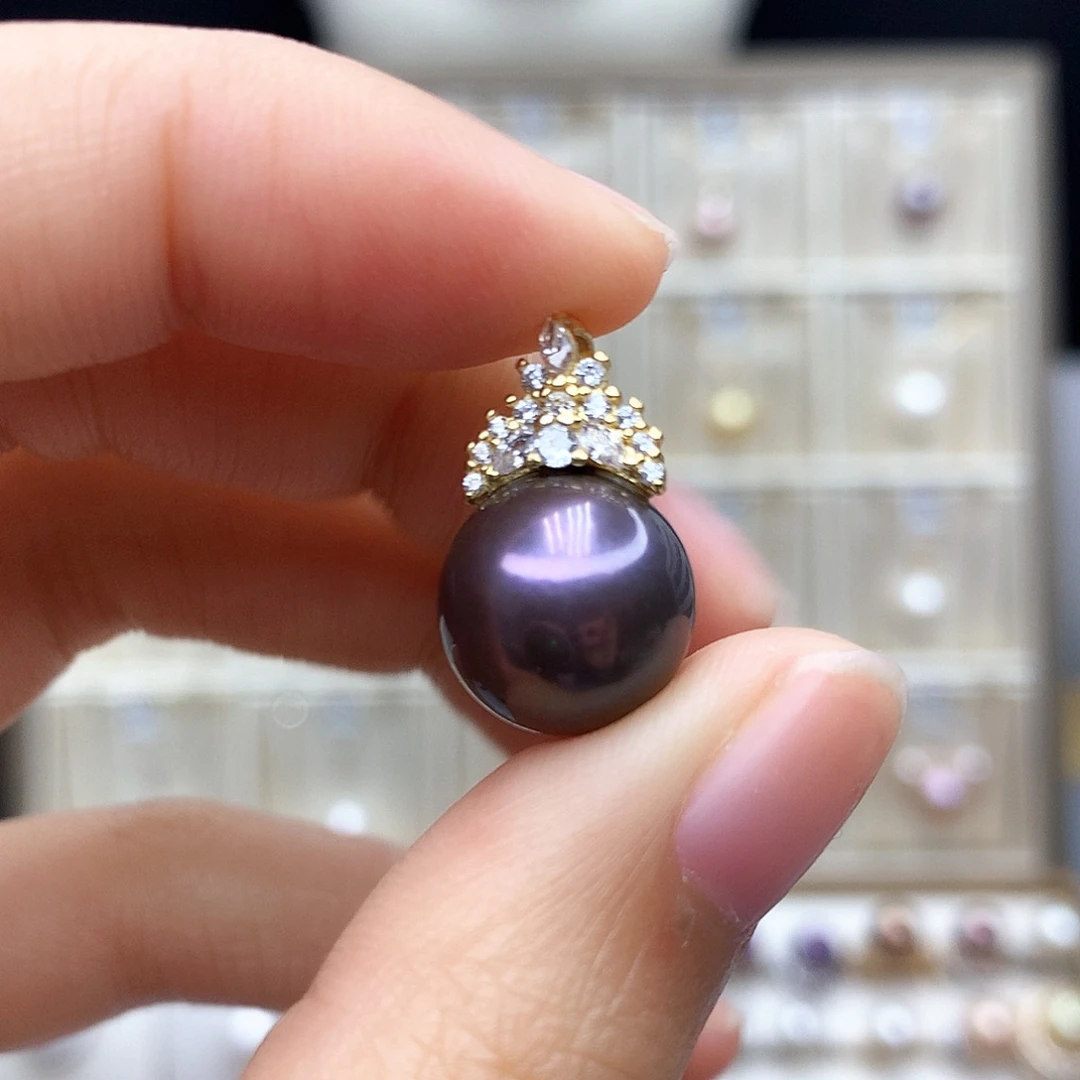 合金淡水珍珠颈饰