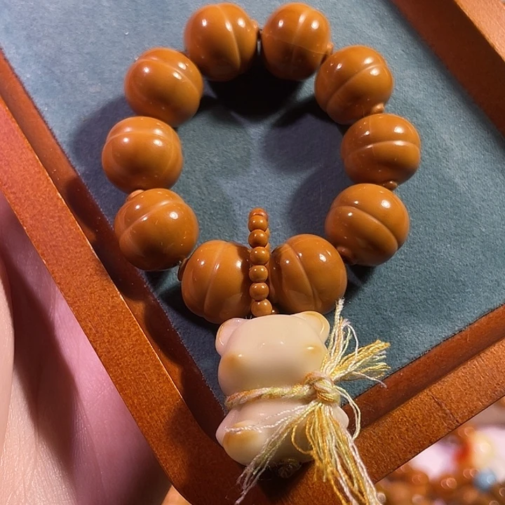 手串猴头核桃葫芦卡15手捻小熊