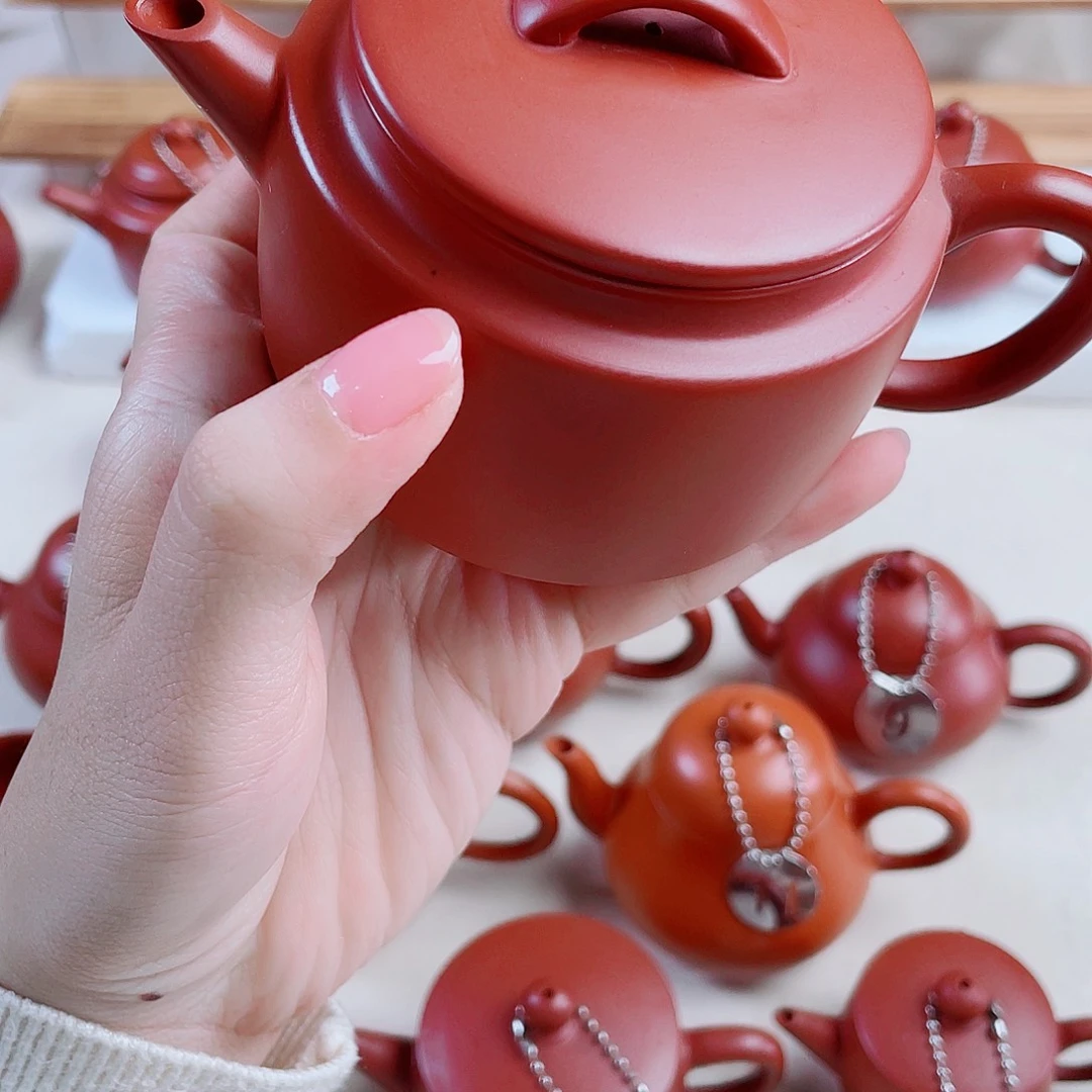 潮州朱泥壶大汉瓦180 一个黑点