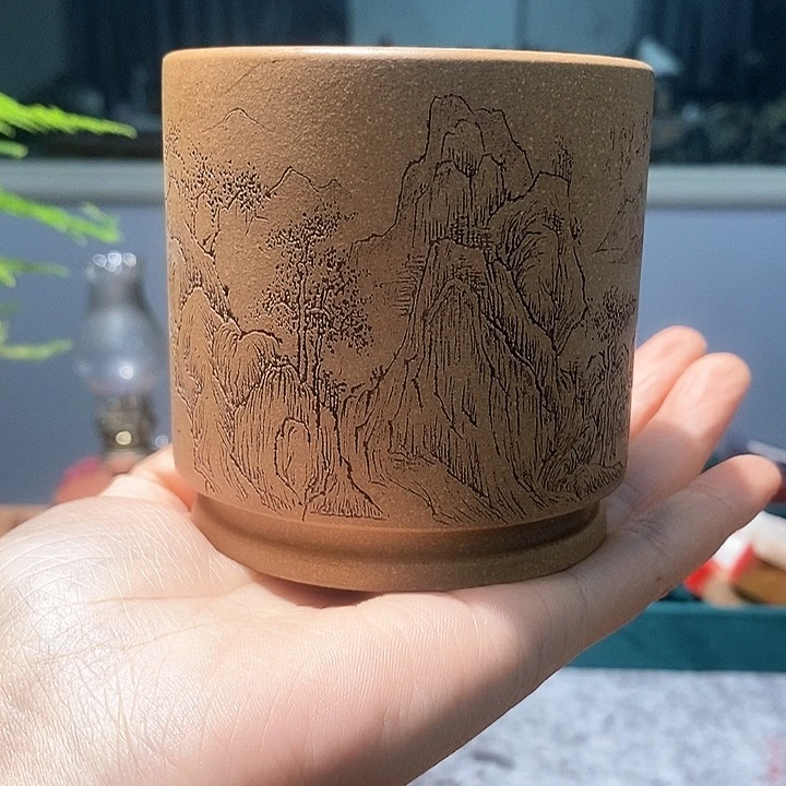 紫砂茶壶宜兴紫砂杯17