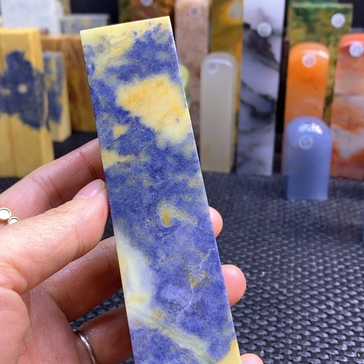 江西石清*云青田石印章石