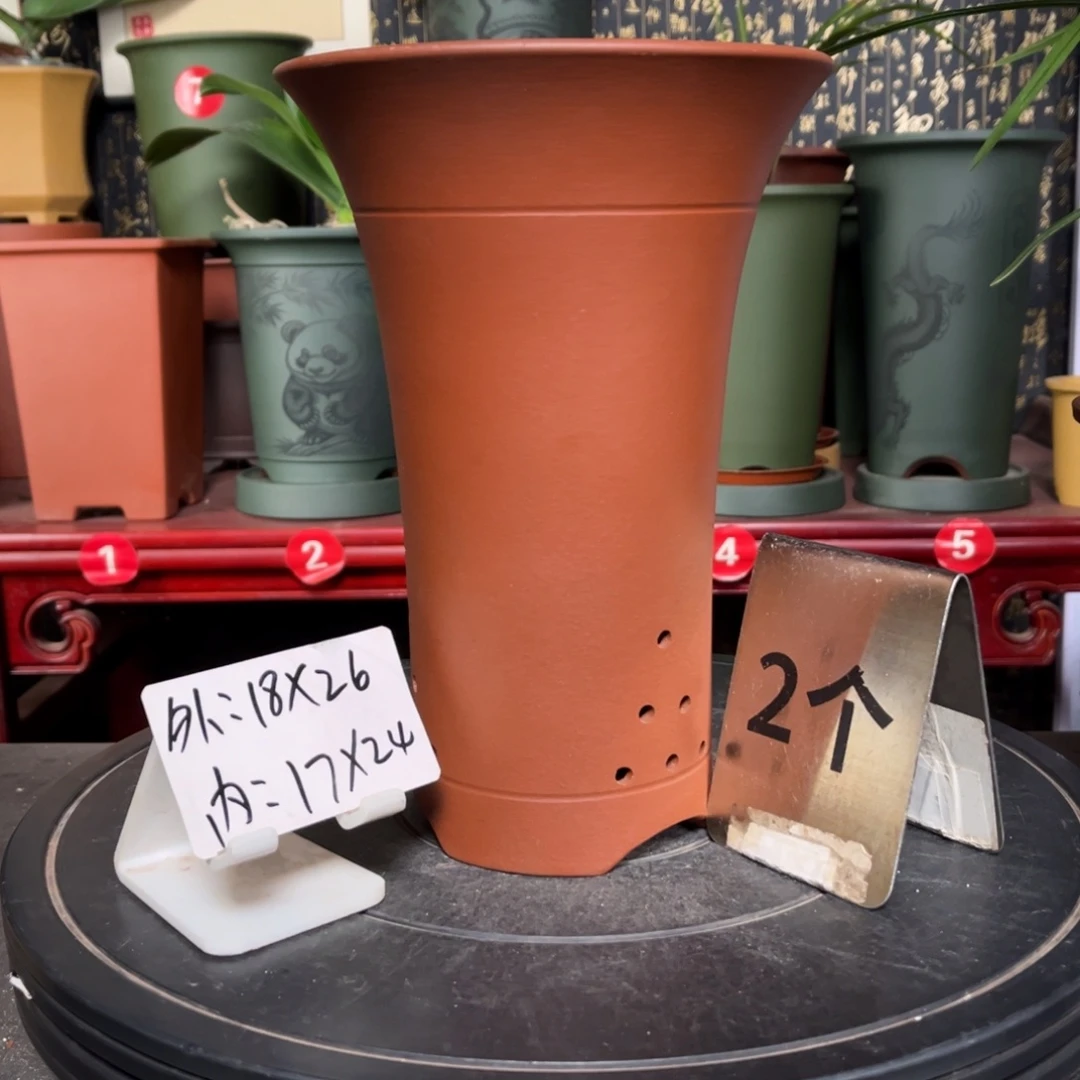 紫砂花盆紫砂花盆