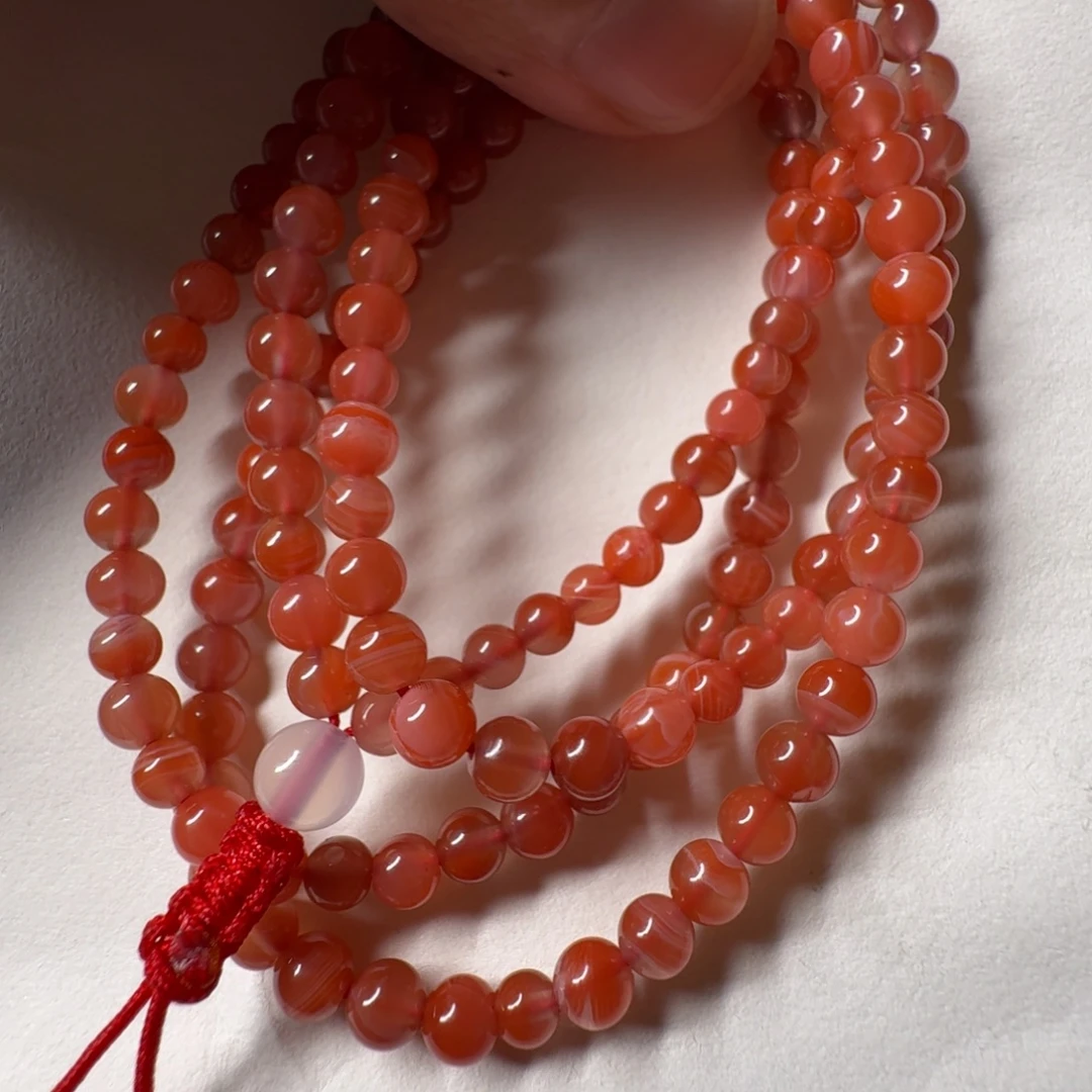南红玛瑙未镶嵌手串