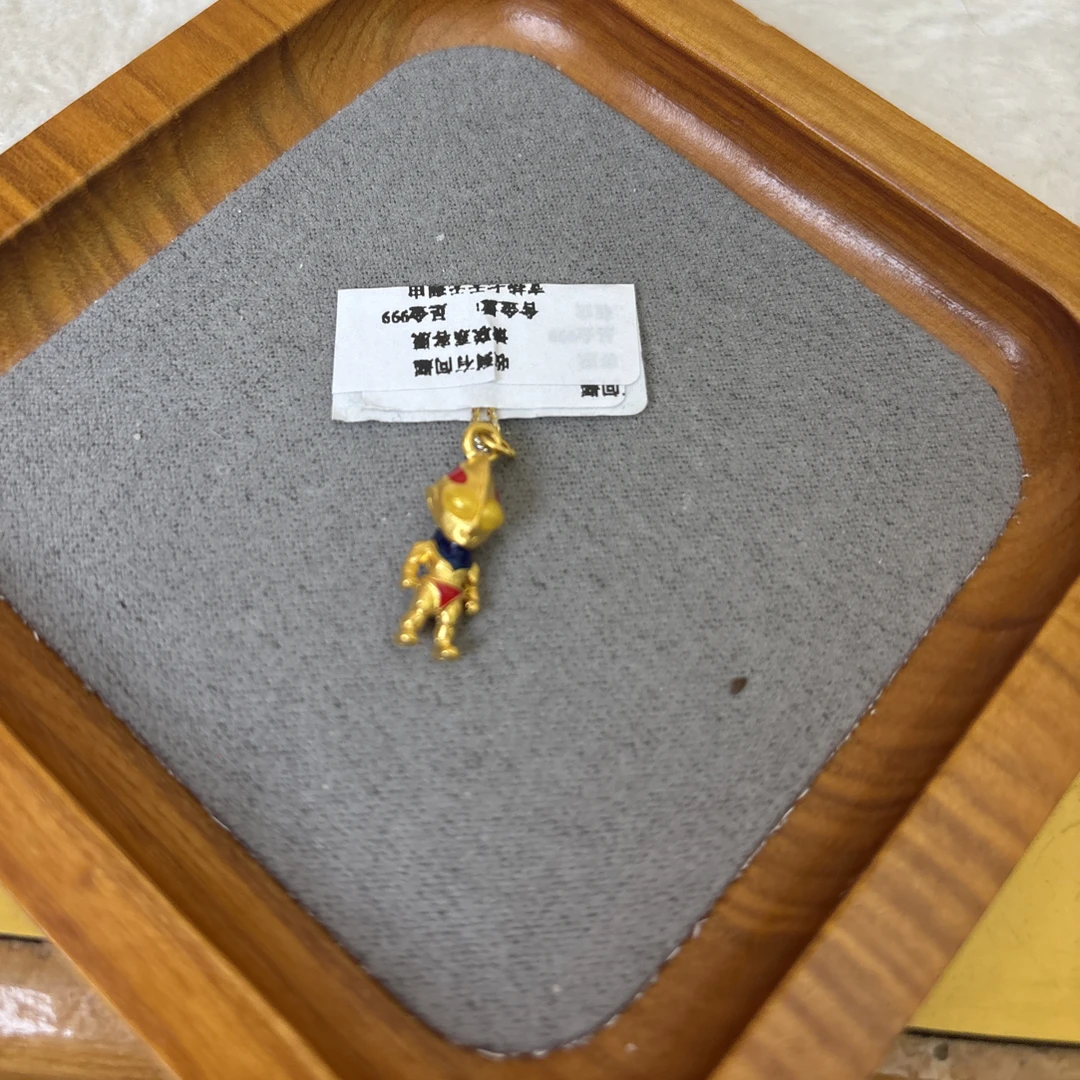J034奥特曼提溜足金999