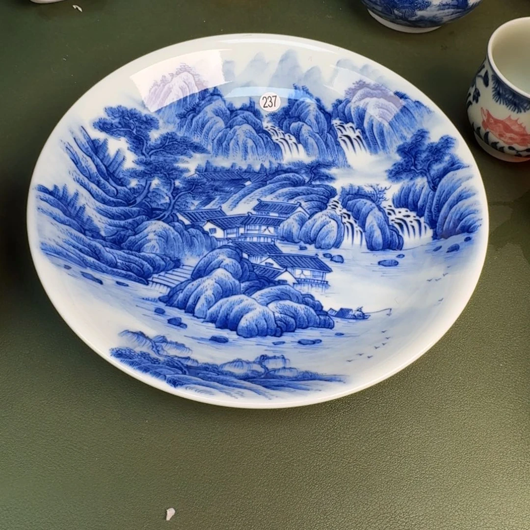 陶景德镇纯手绘茶具圆圆237