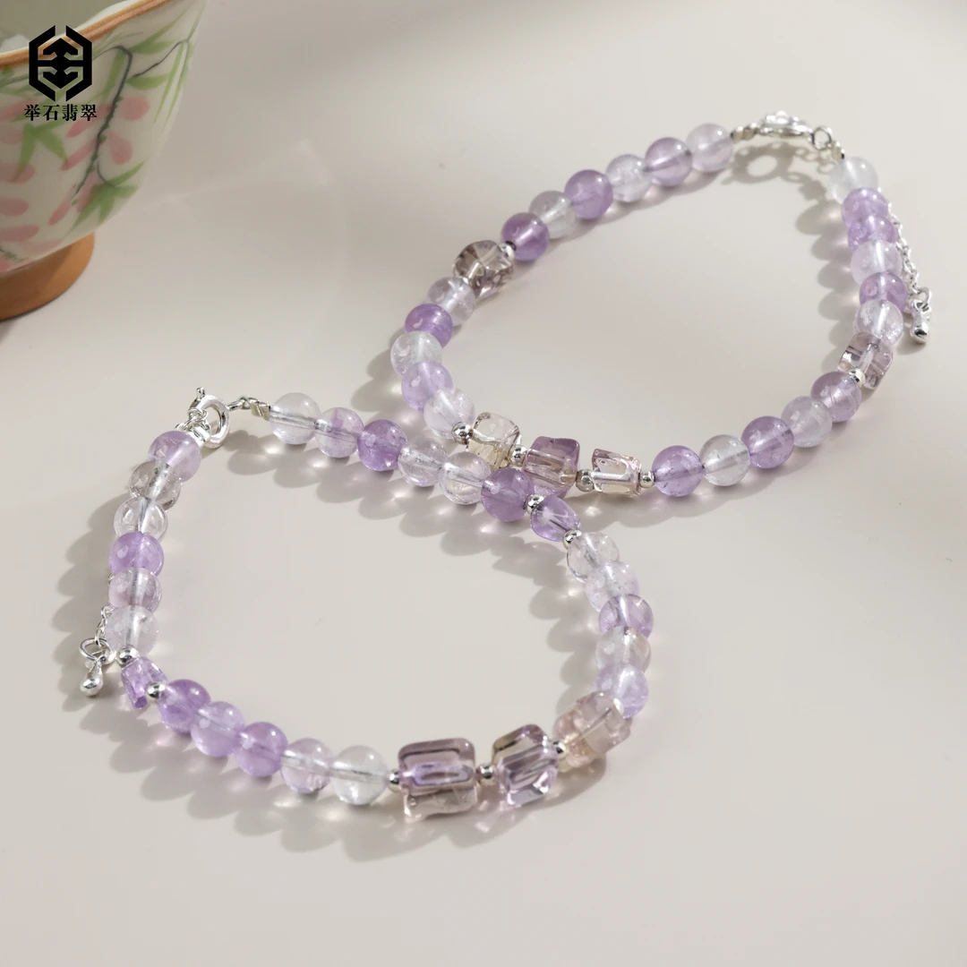 【举石臻品】TH0927-555-52水晶手链（一件/多样性发/约5mm+）Z