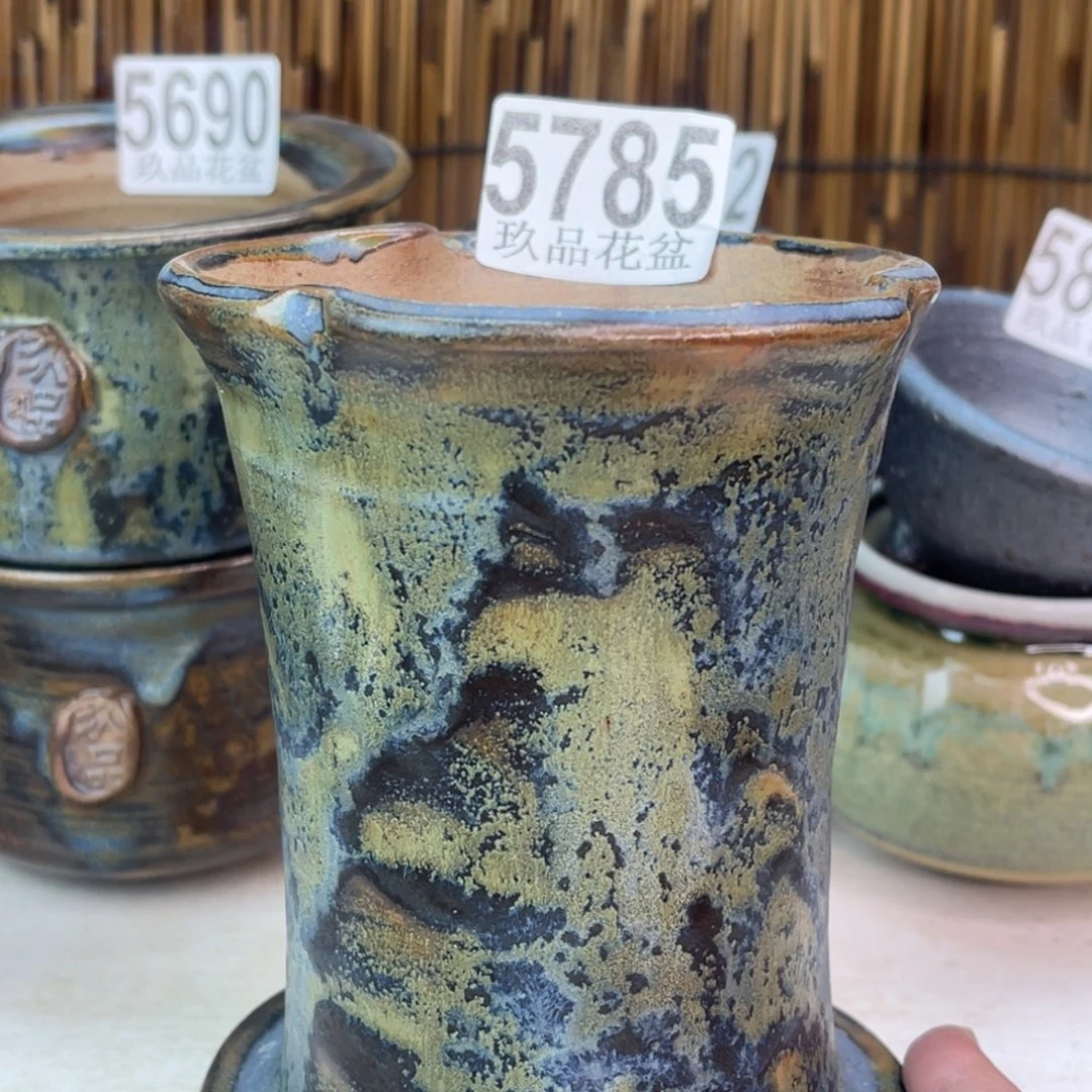 景德镇陶瓷玖品花盆