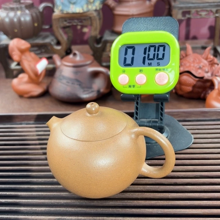 上***歸紫砂茶壶宜兴原矿老宕口黄金段
