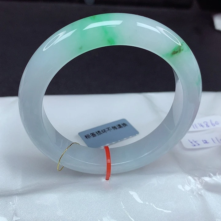 未镶嵌手镯翡翠55圈860