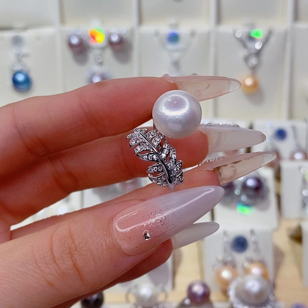 淡水珍珠未镶嵌戒指