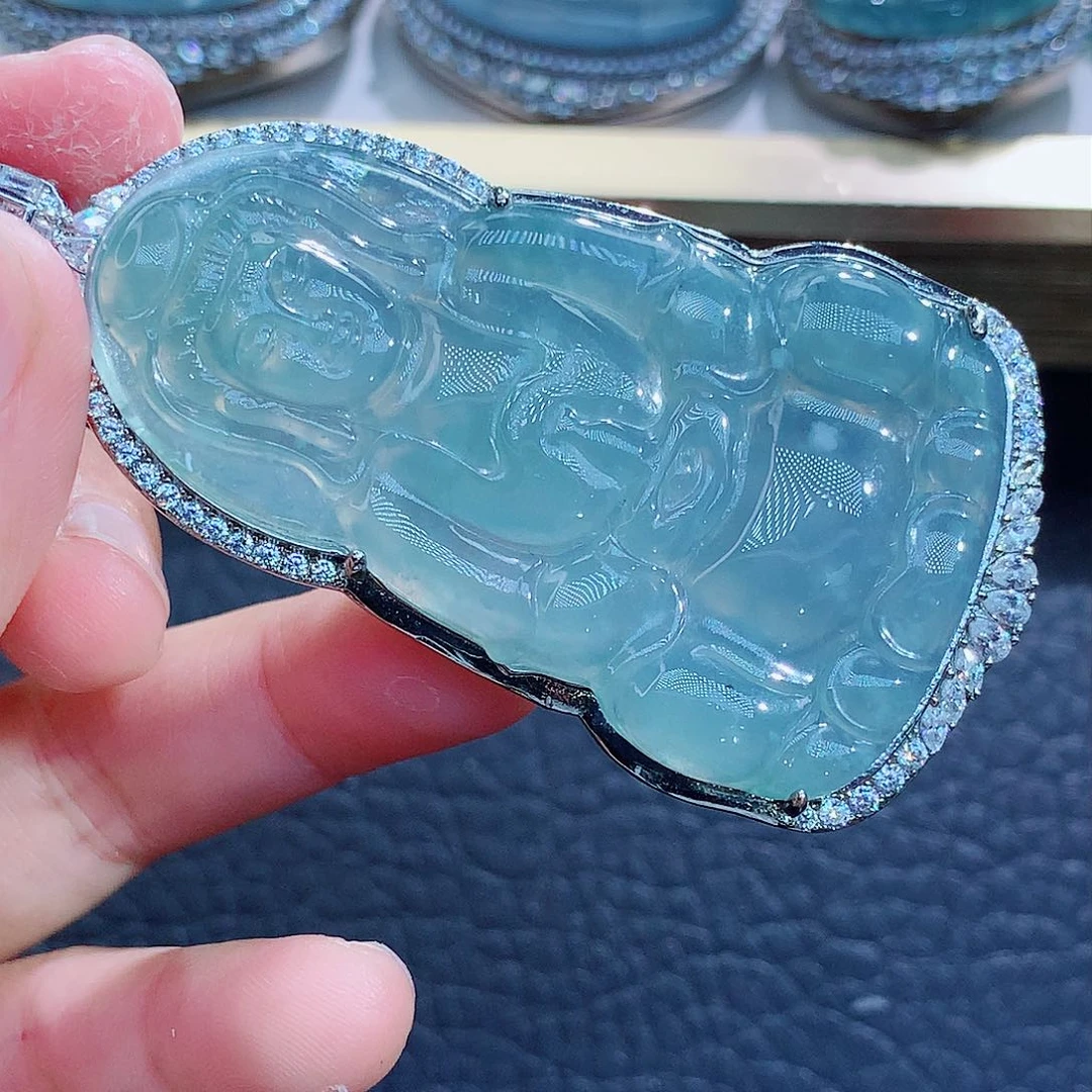 未镶嵌挂件翡翠翡翠