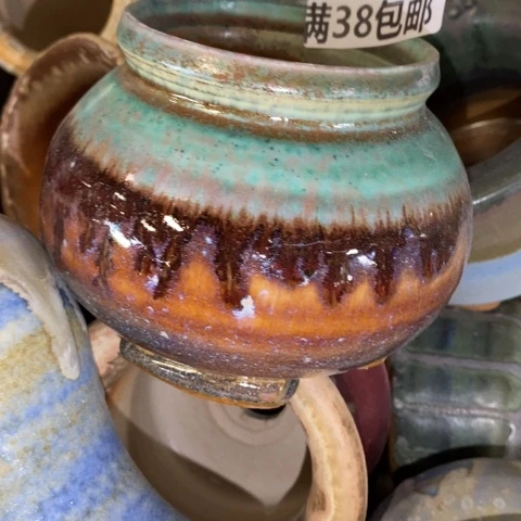 罐6019 微瑕38包邮景德镇陶瓷