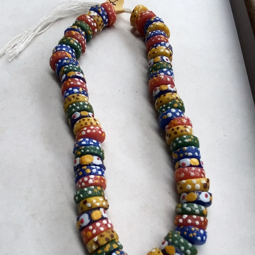 颈饰琉璃非洲多宝隔片