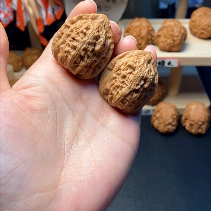 文玩核桃把件6号小众僧帽32尺