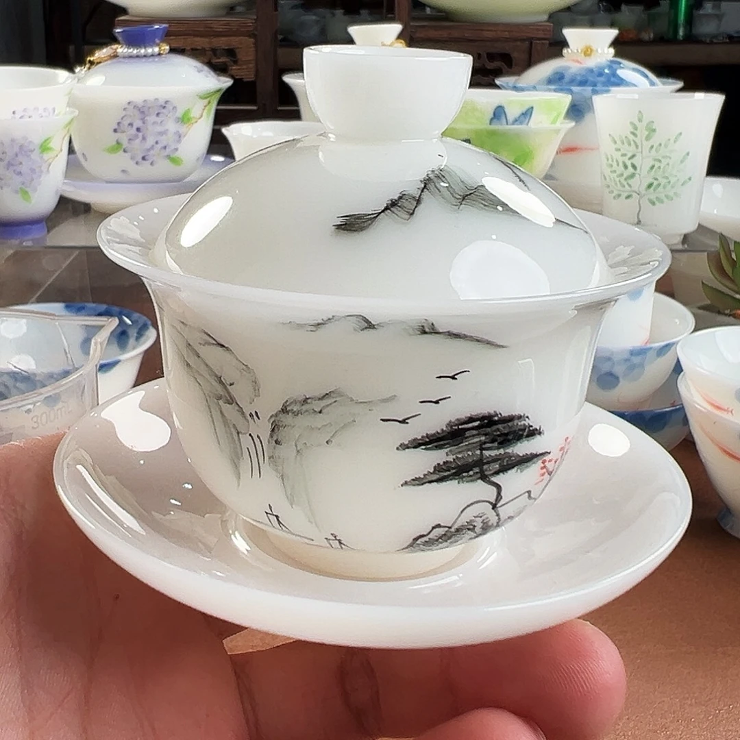 陶摆件好瓷土璞玉分享茶具