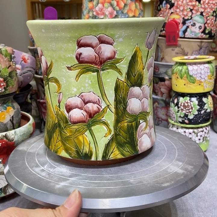 景德镇艺术手绘作品