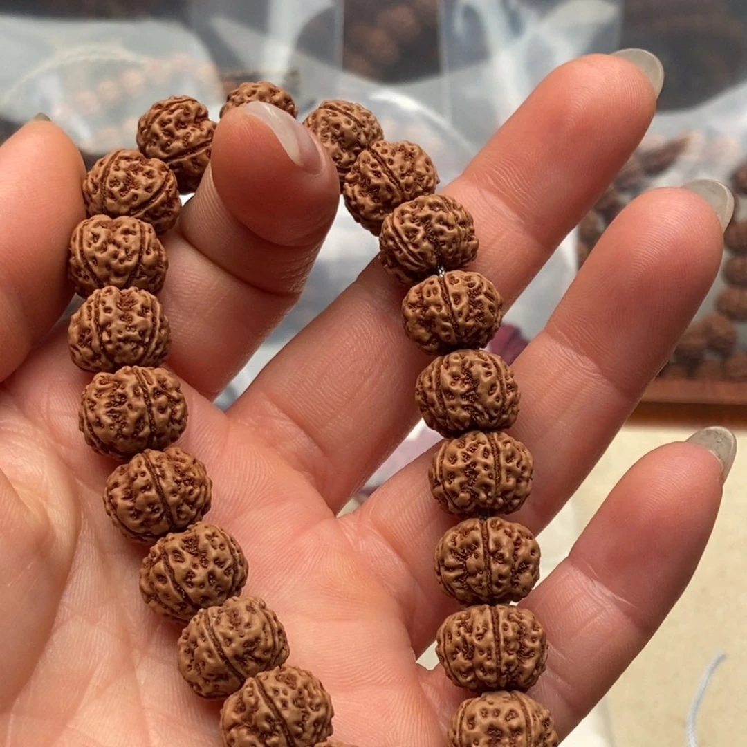 金刚菩提把件凹底定制单圈
