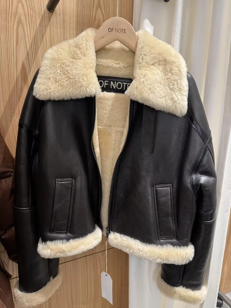 no退no换 女常规咖啡色深棕色通勤风S短款C001