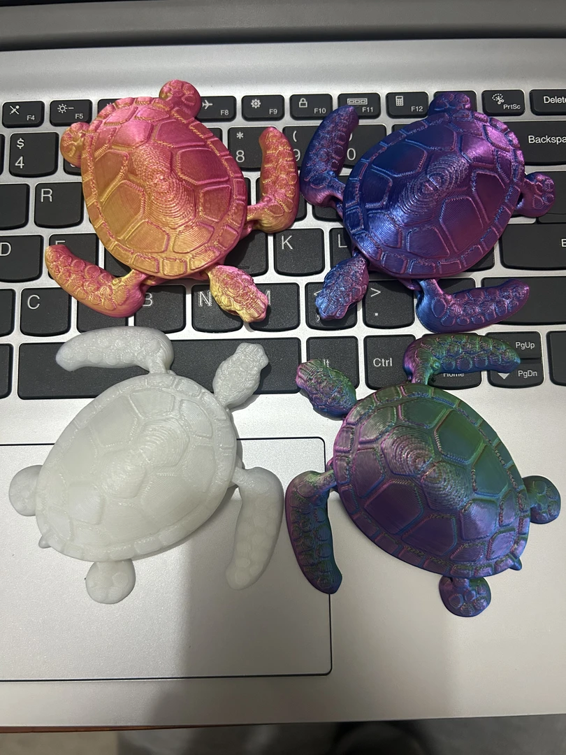 3D打印 仿真海龟 关节可动小朋友礼品可漂浮鱼缸造景装饰摆件玩具