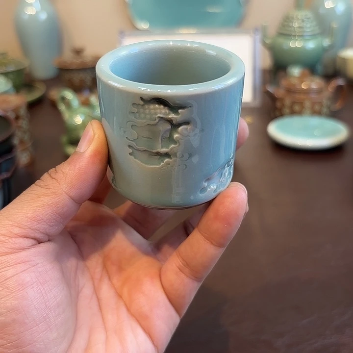 瓷片龙泉青瓷福利青瓷