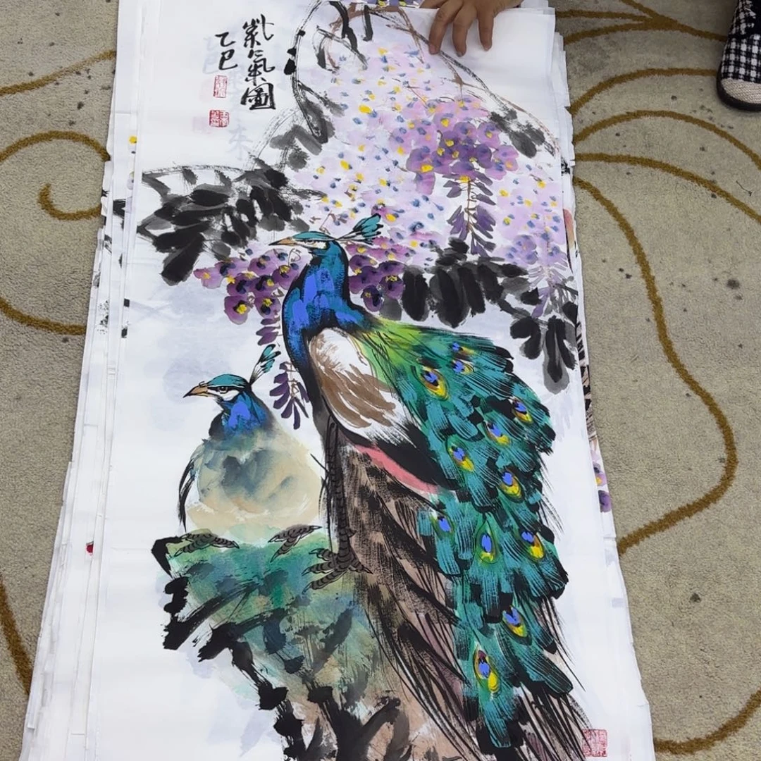 国画王孝华老师三尺刘