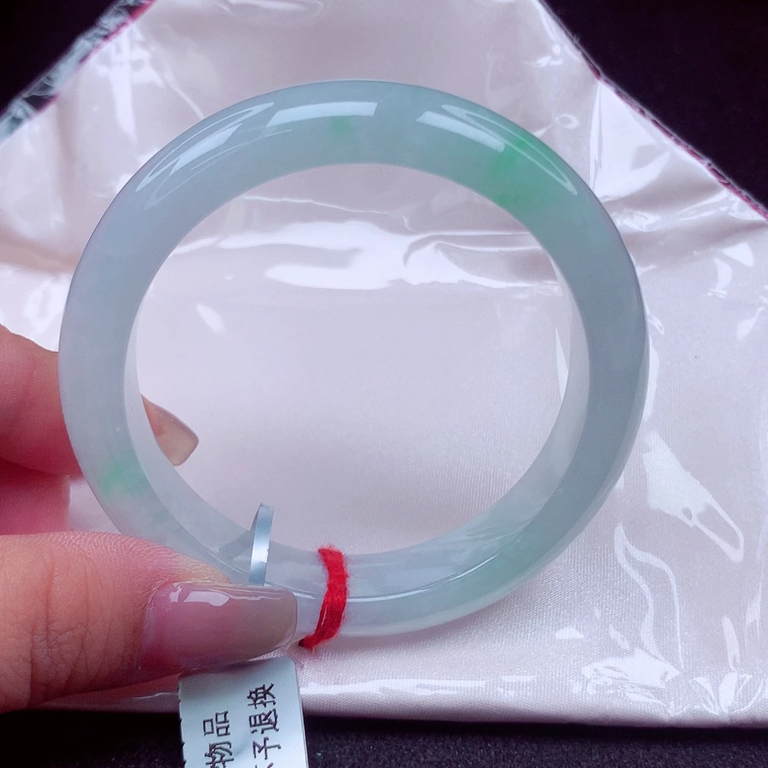 翡翠未镶嵌手镯天然缅甸翡翠A货