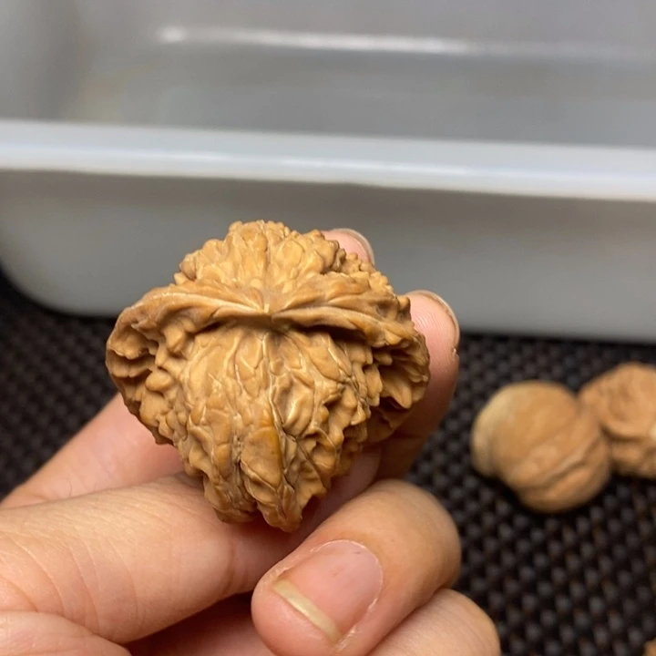 蜻***蜓吊坠文玩核桃文玩核桃异形单只