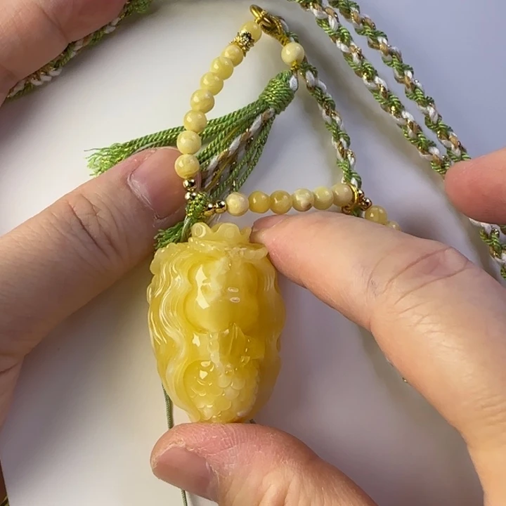 未镶嵌琥珀手链琥珀