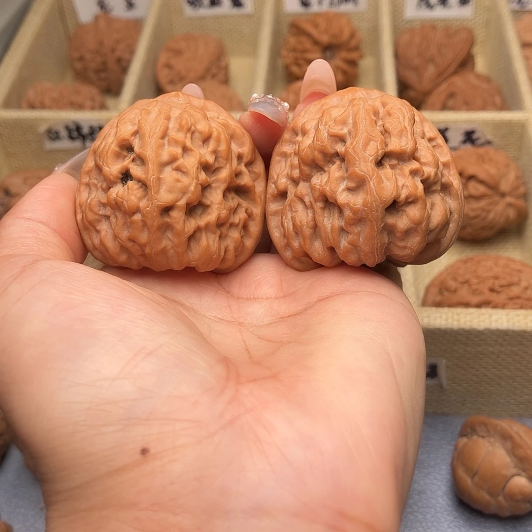 把件文玩核桃祥云44