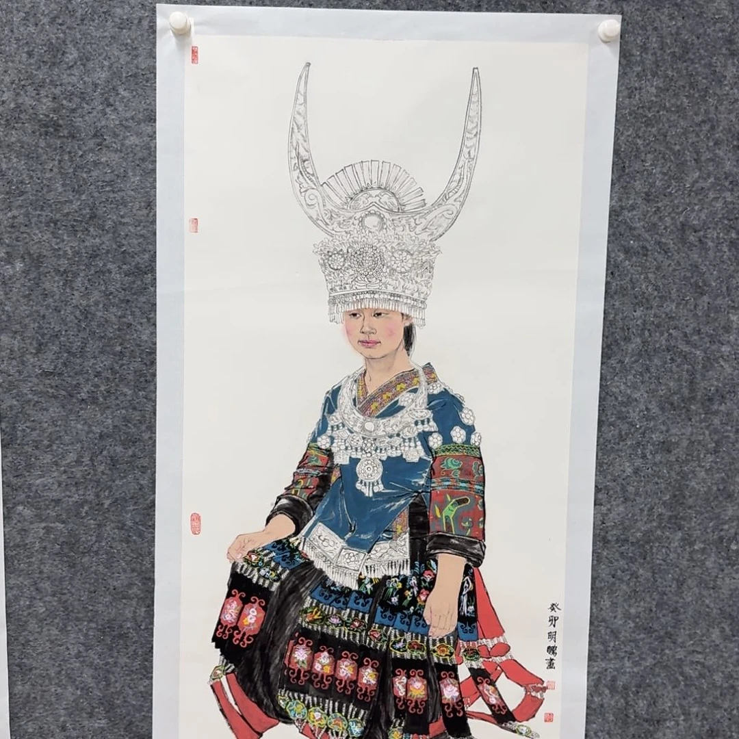书法老师国画作品WMP首拍