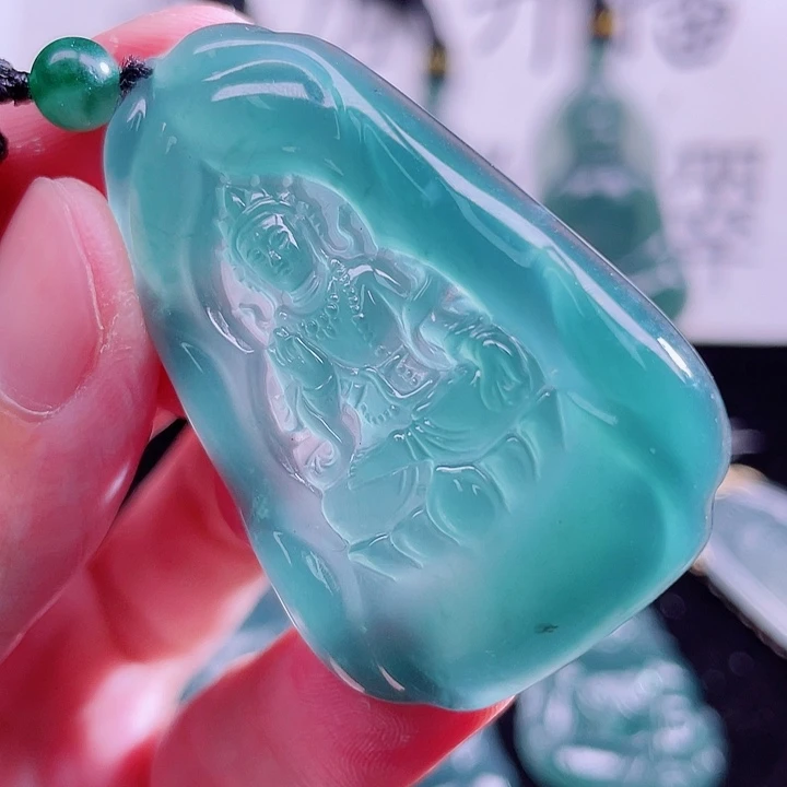 翡翠未镶嵌颈饰99999999