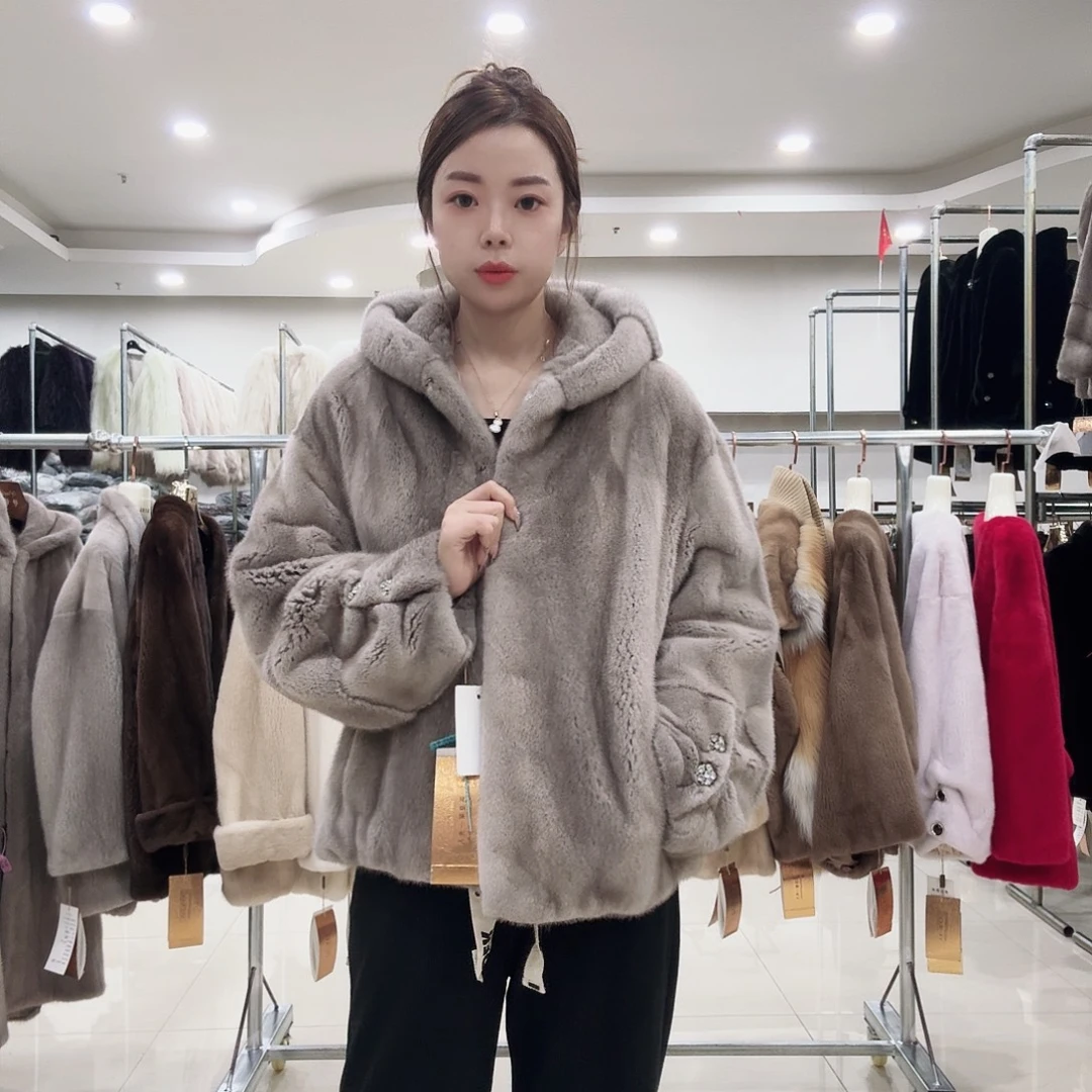 新款银蓝色夹克68077