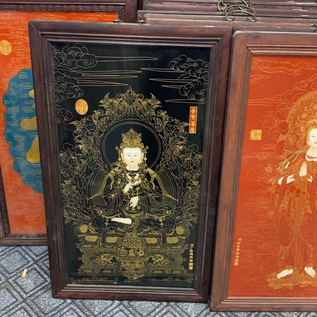 瓷片高*龙景德镇瓷板画柴窑烧制