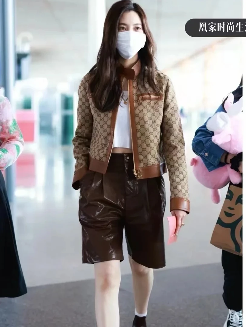 95新 GUCCI/古驰 aa0610  字母满印夹克 36码